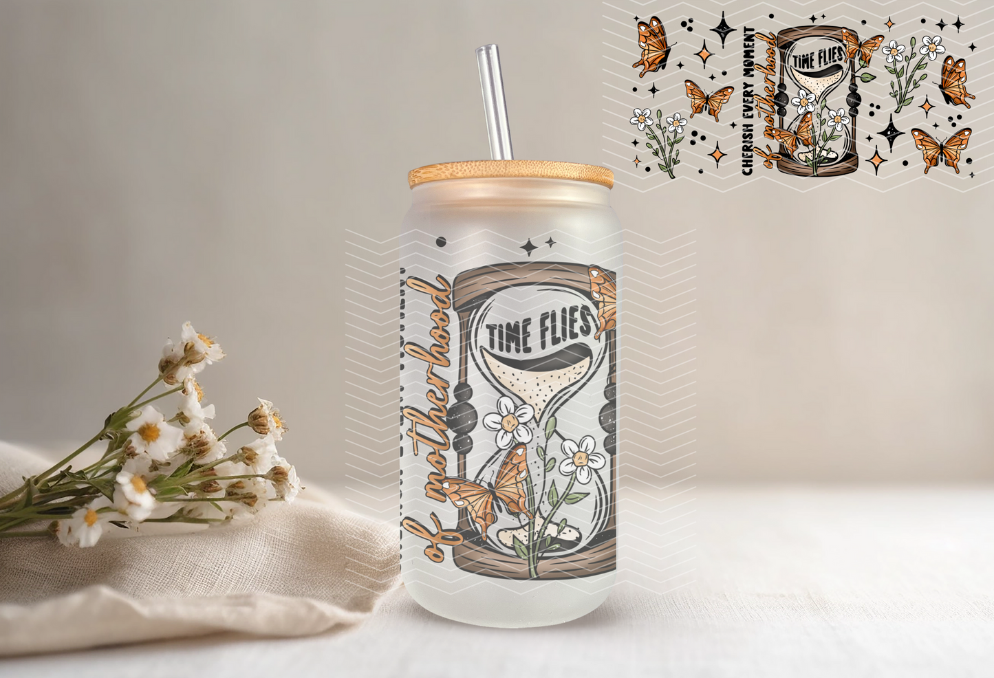 16oz Libbey - Cherish Every Moment Of Motherhood