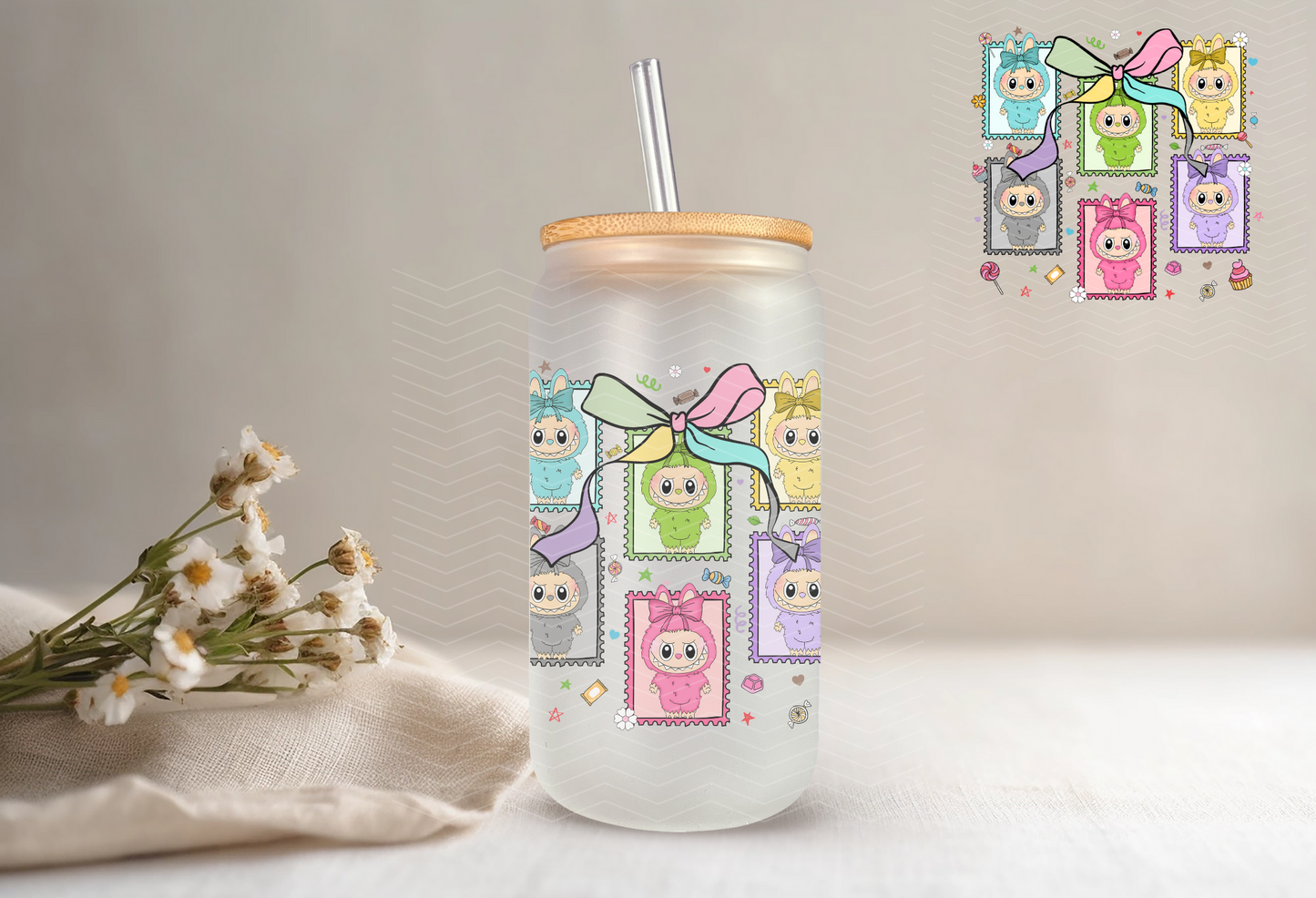 16oz Libbey - Labubu B
