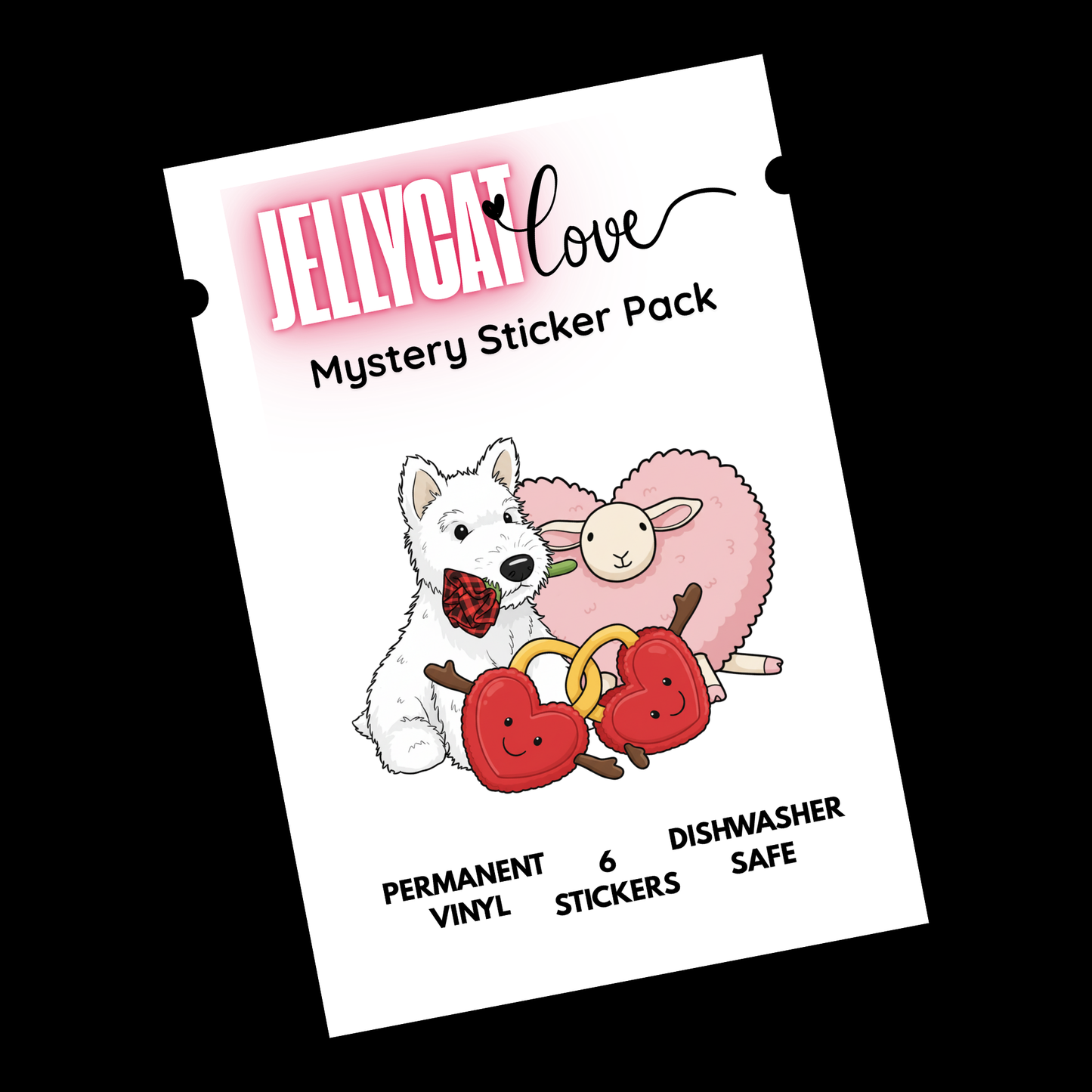Jellycat Love Mystery Sticker Pack