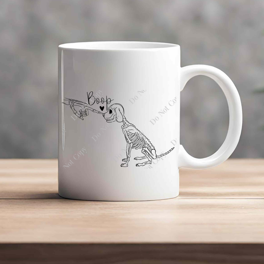 15oz Mug - Boop - Skellie Dog