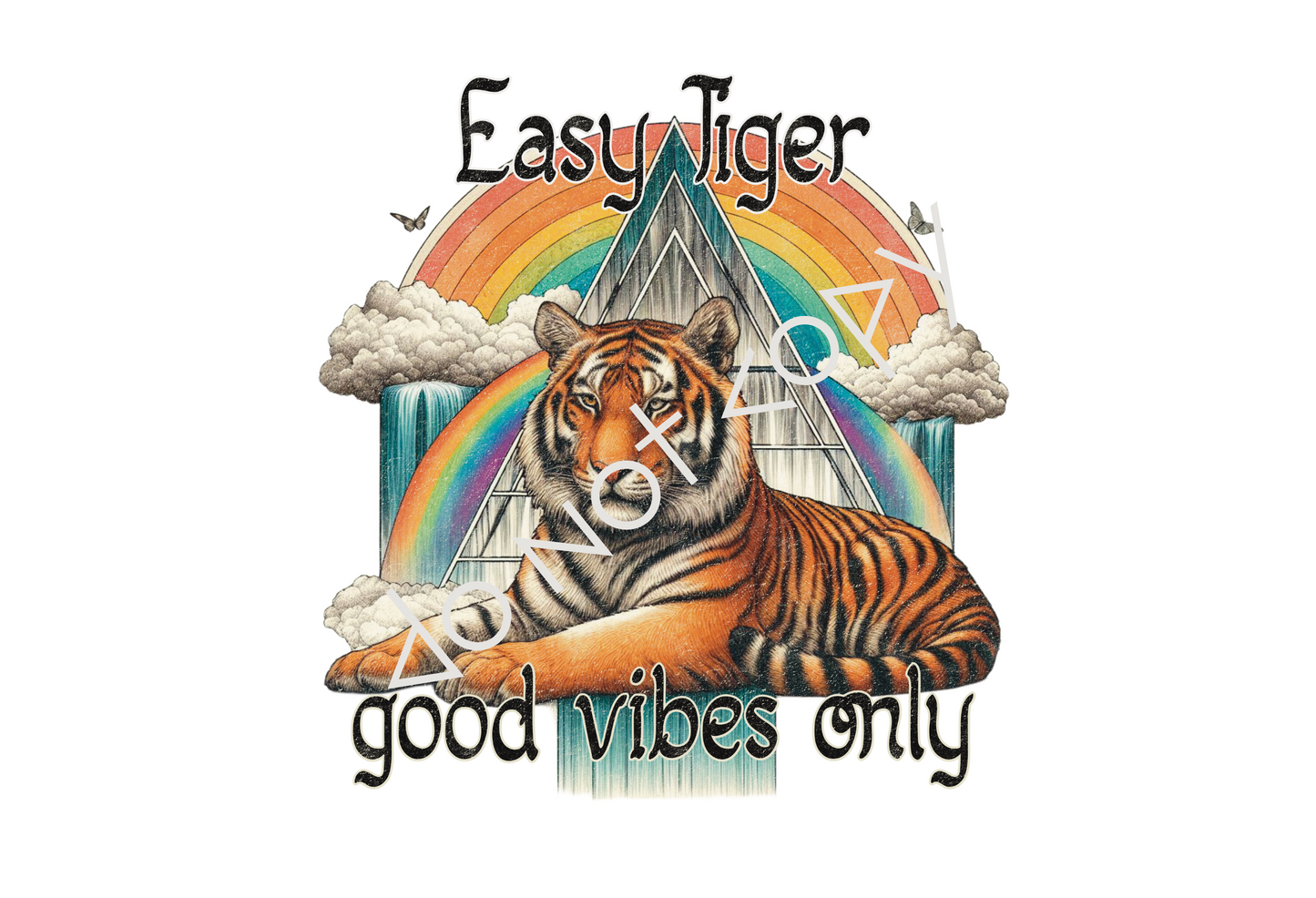 16oz Libbey - Easy Tiger Good Vibes Only