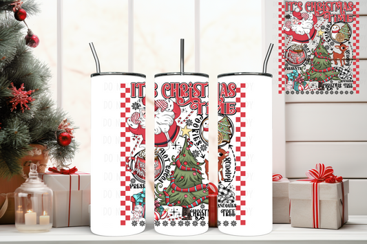 20oz Tumbler - Its Christmas Time