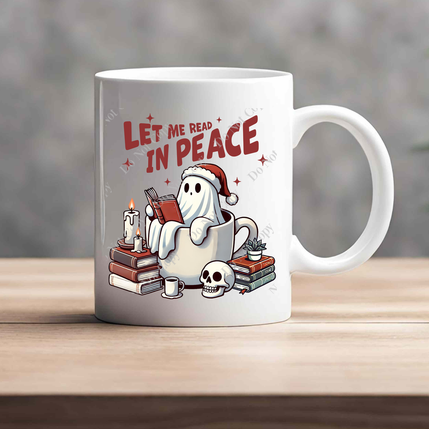 15oz Mug - Let Me Read In Peace