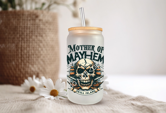 16oz Libbey - Mother Of Mayhem - Skellie