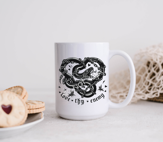 15oz Mug - Love Thy Enemy