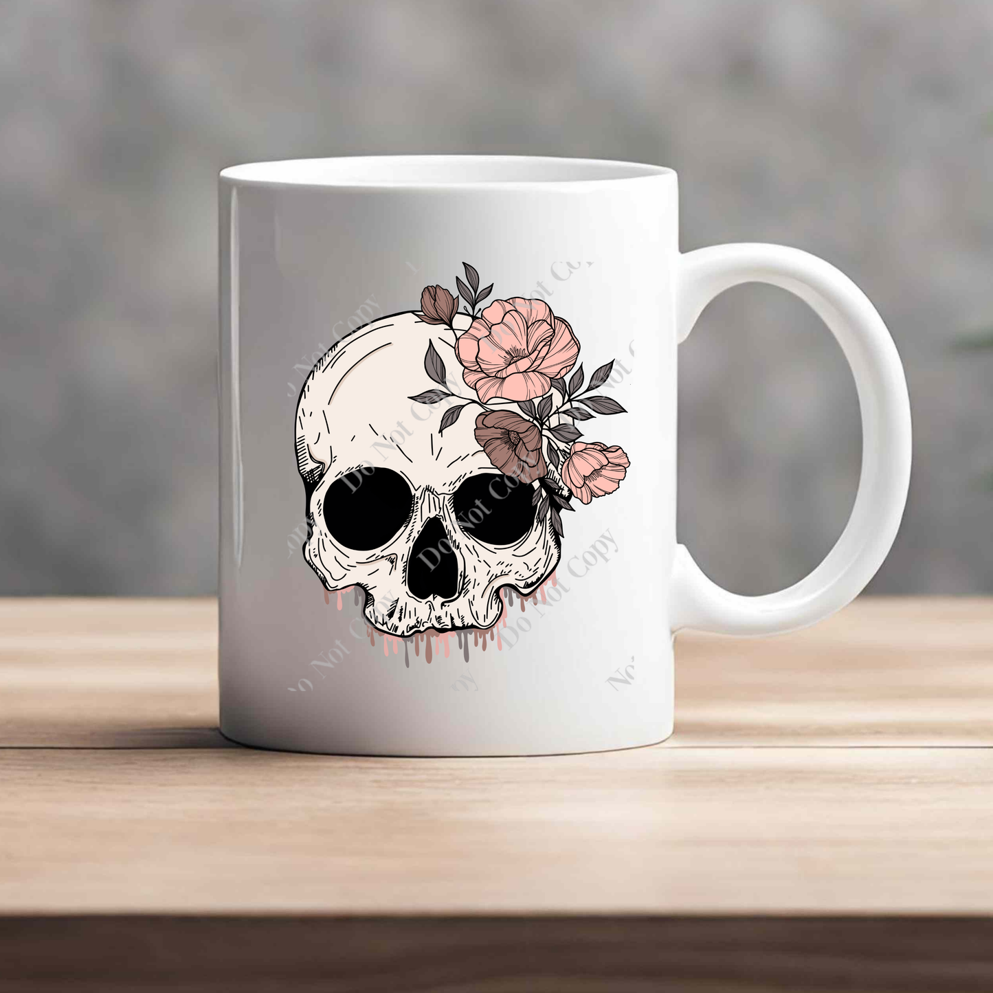 15oz Mug - Skull Drip