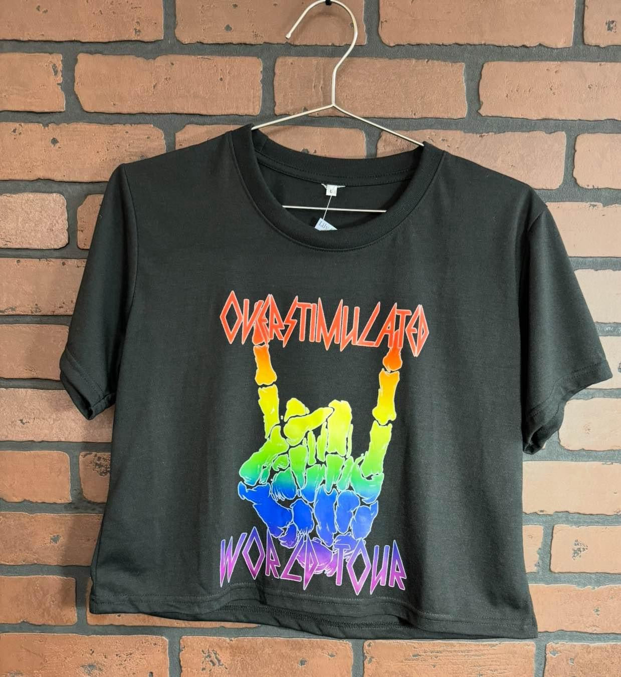 Overstimulated World Tour - Crop Top