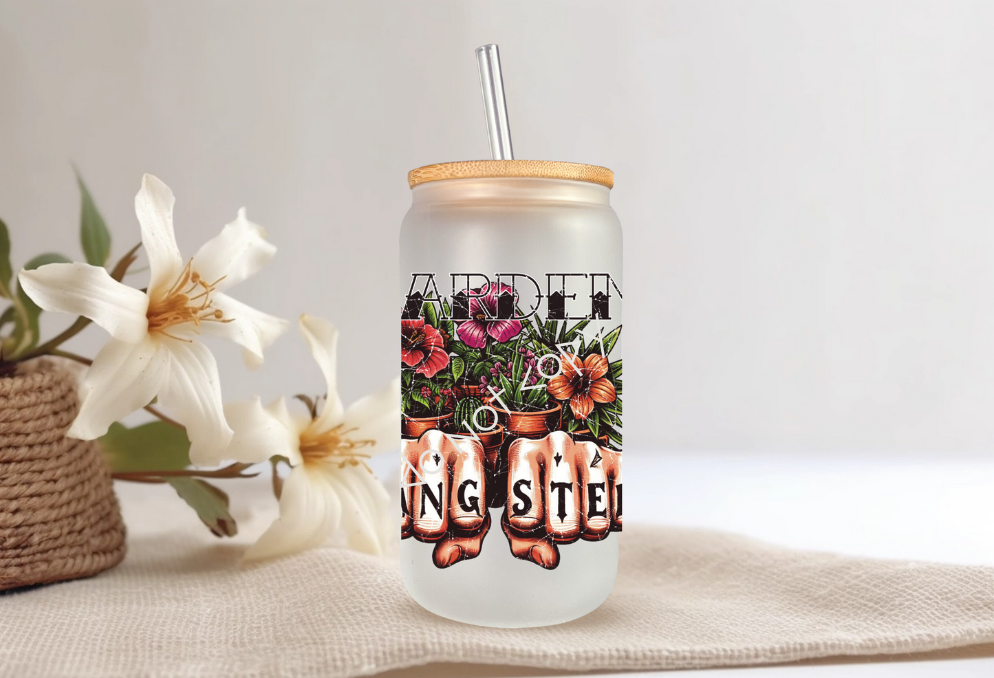 16oz Libbey - Garden Gangster