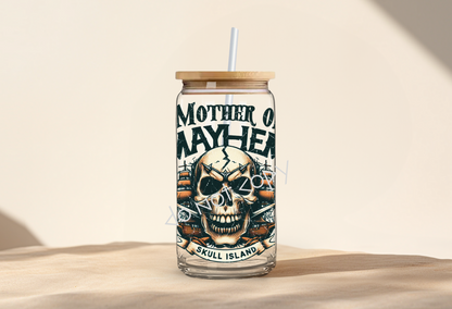 16oz Libbey - Mother Of Mayhem - Skellie