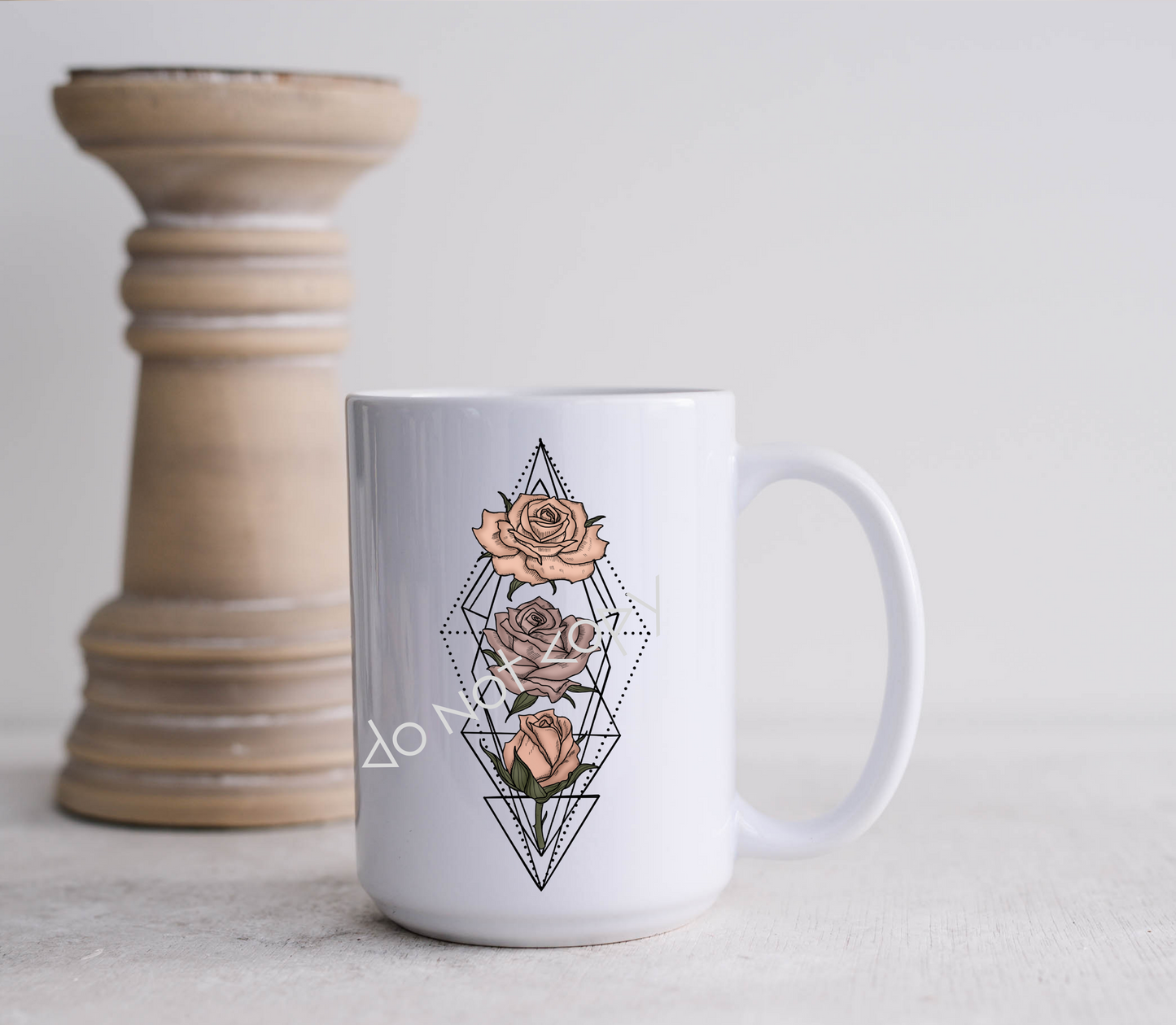 15oz Mug - 3 Roses