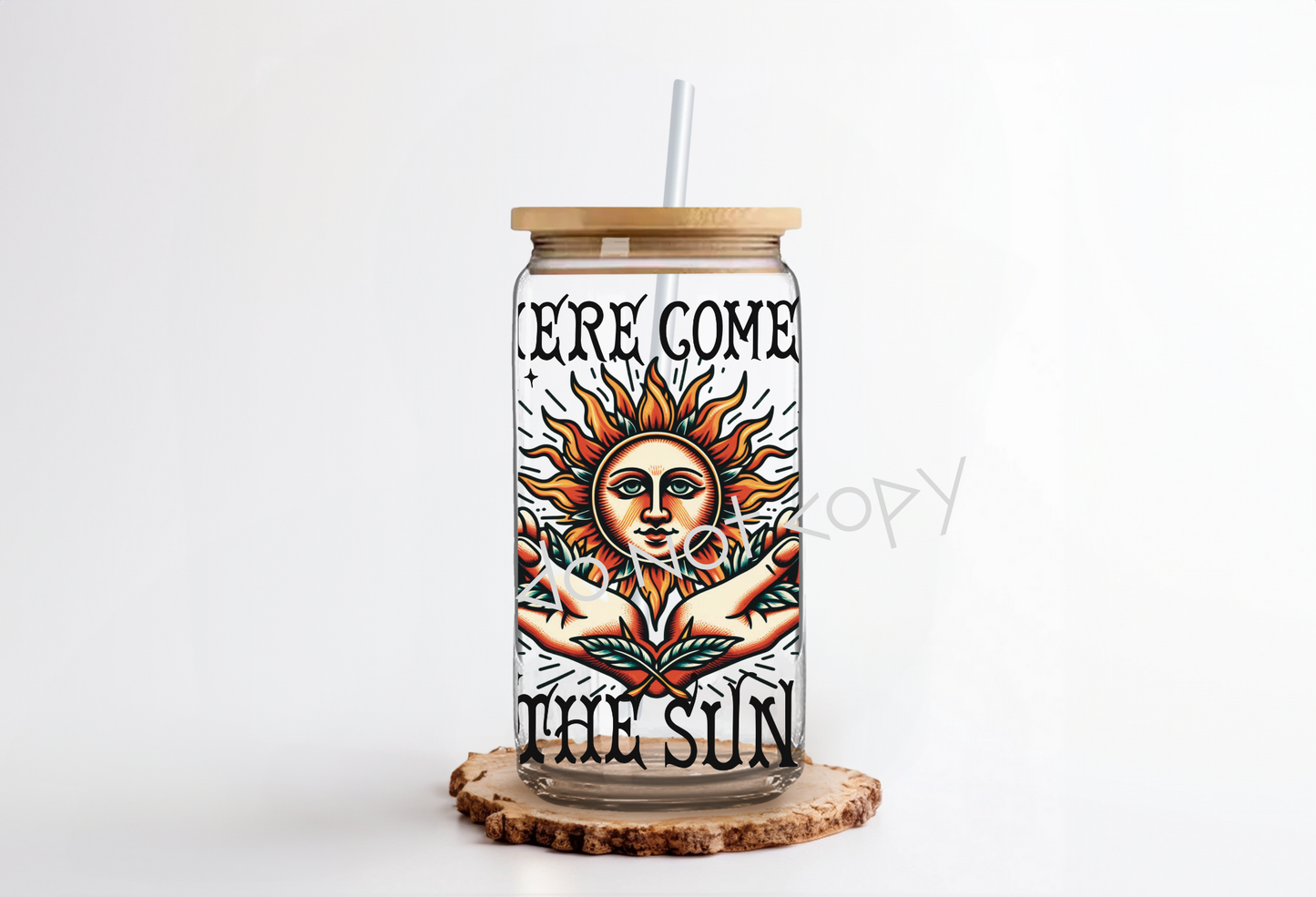 16oz Libbey - Here Comes The Sun