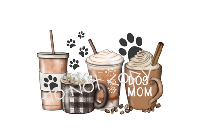 16oz Libbey - Dog Mom Coffee