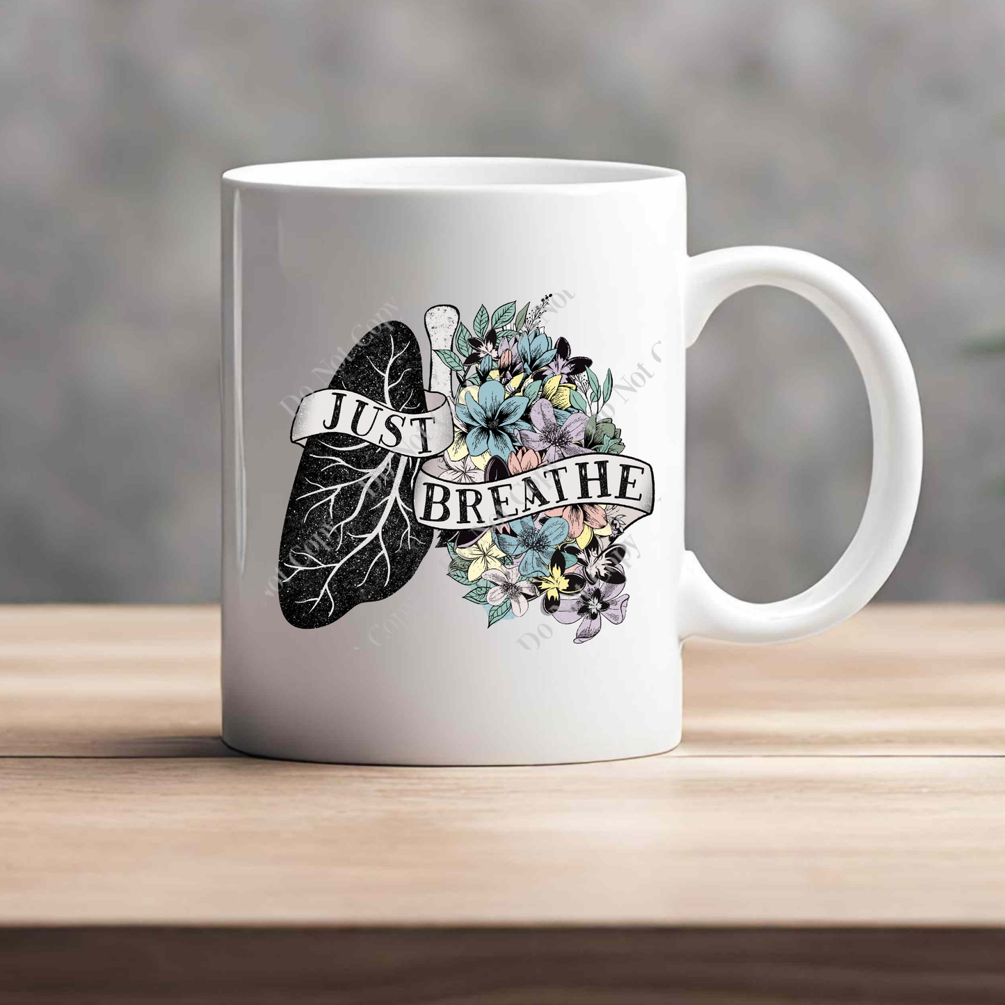 15oz Mug - Just Breathe