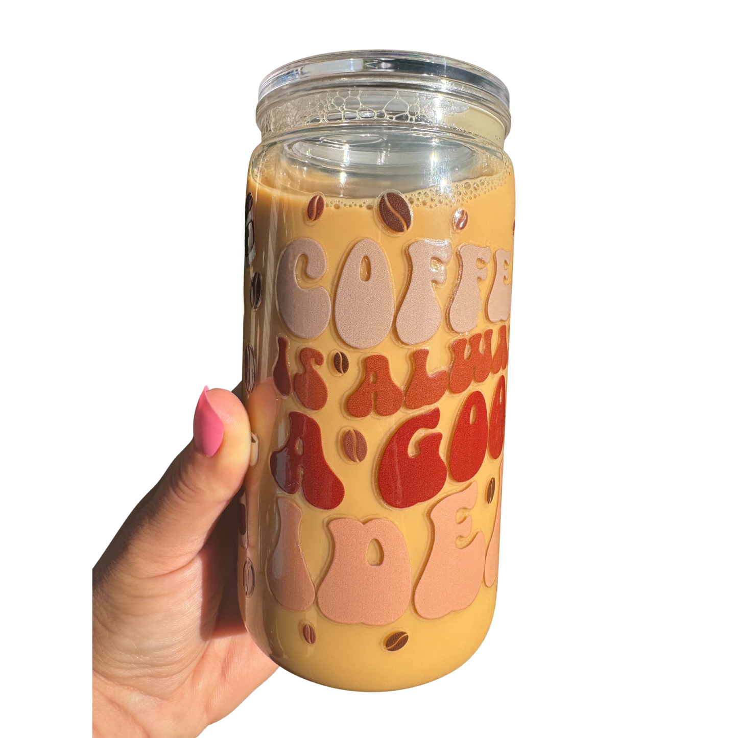Faux Coffee 16oz Acrylic Cup