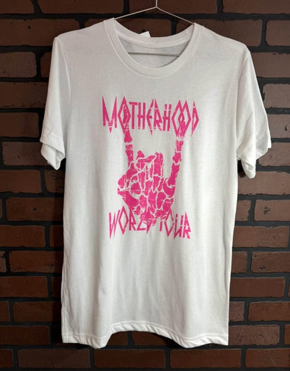 Motherhood World Tour - Pink - Front & Back Design