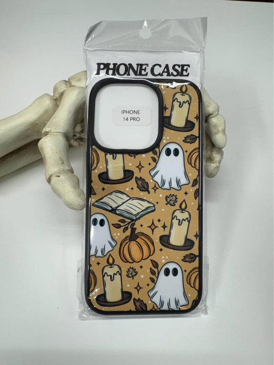 Ghosts & Pumpkins iPhone 14 Pro Case