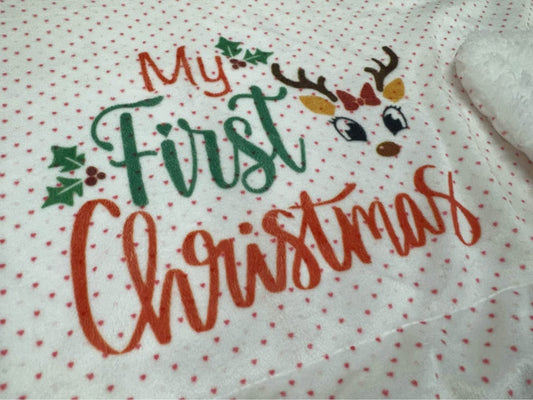 My First Christmas Blanket