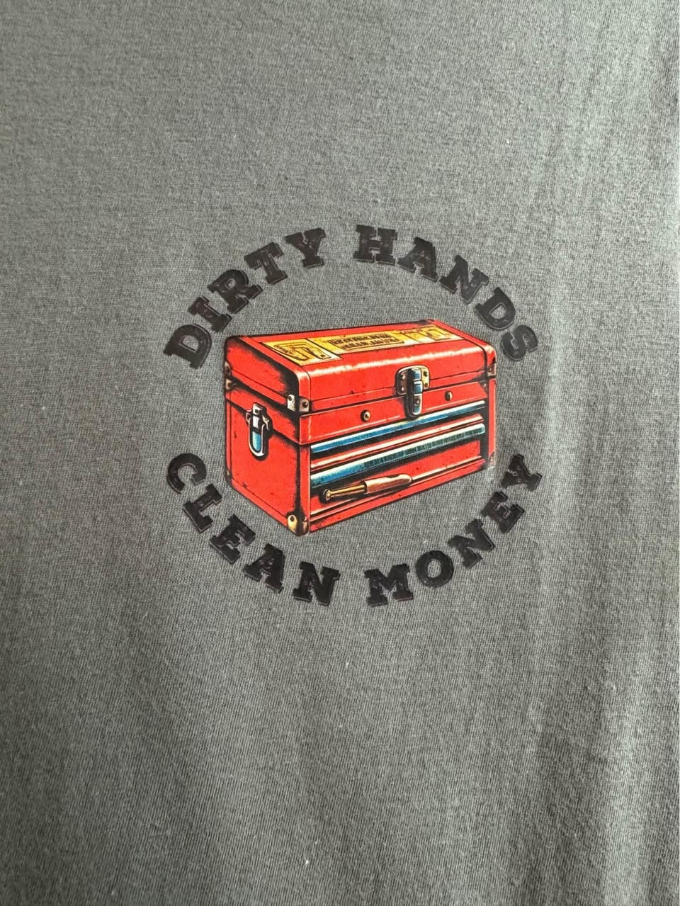 Dirty Hands Clean Money Tool Box