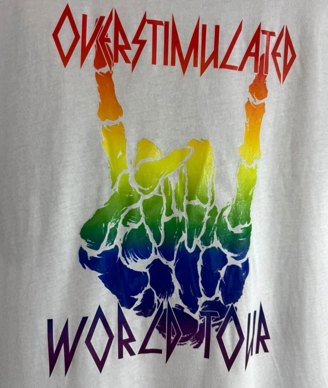 Overstimulated World Tour - Front & Back Design